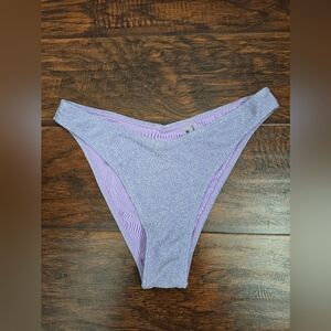Simons Shimmery Lilac Bikini Bottoms